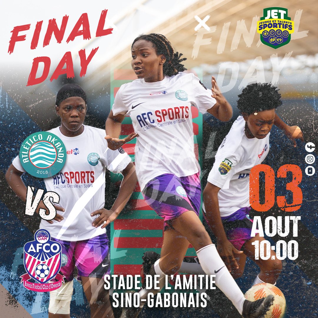 Jour de gloire… Atlético Akanda Academy 🤝💯

Stade de l’Amitié. 10 heures. 

#LeClubDuPeuple #Aaacademy