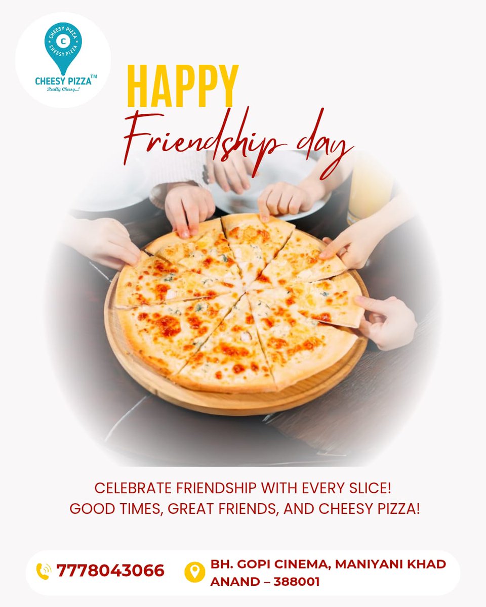 Cheesy190921's tweet photo. Friends..Food..Forever🍕 https://t.co/1djWfzqxJV