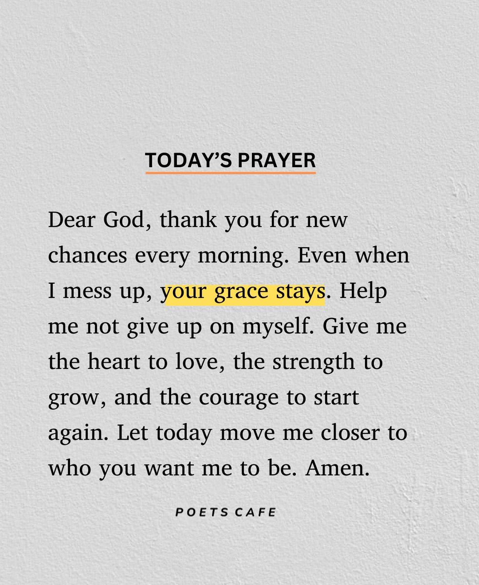 Today's prayer
