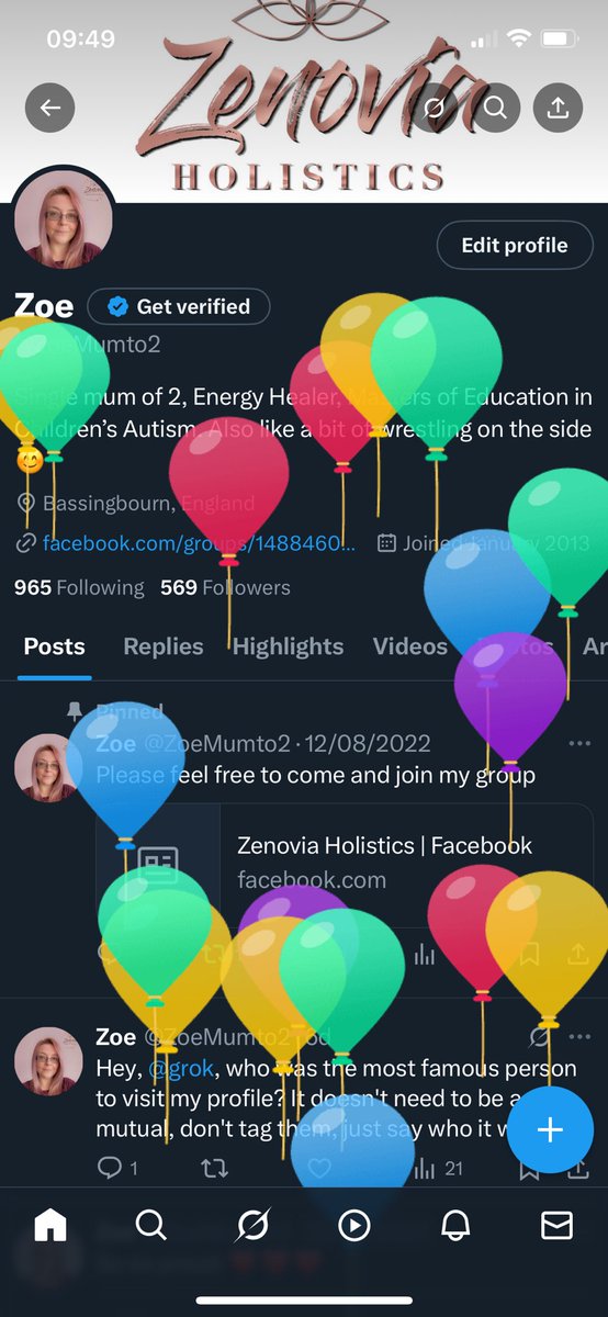 Oh it’s balloon day!! #HappyBirthdaytoMe