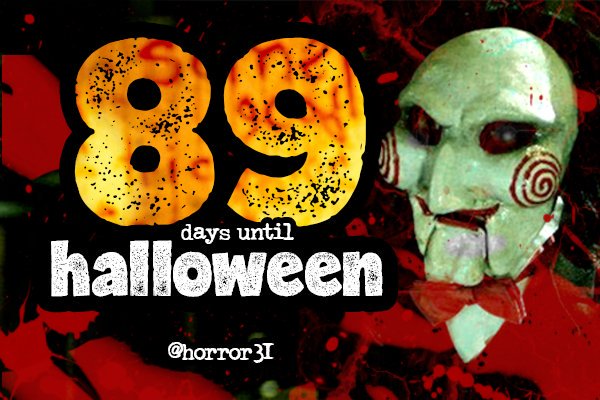 Only 89 days to go until Halloween 2025... 🎃 #Halloween #Halloween2025 #Horror31