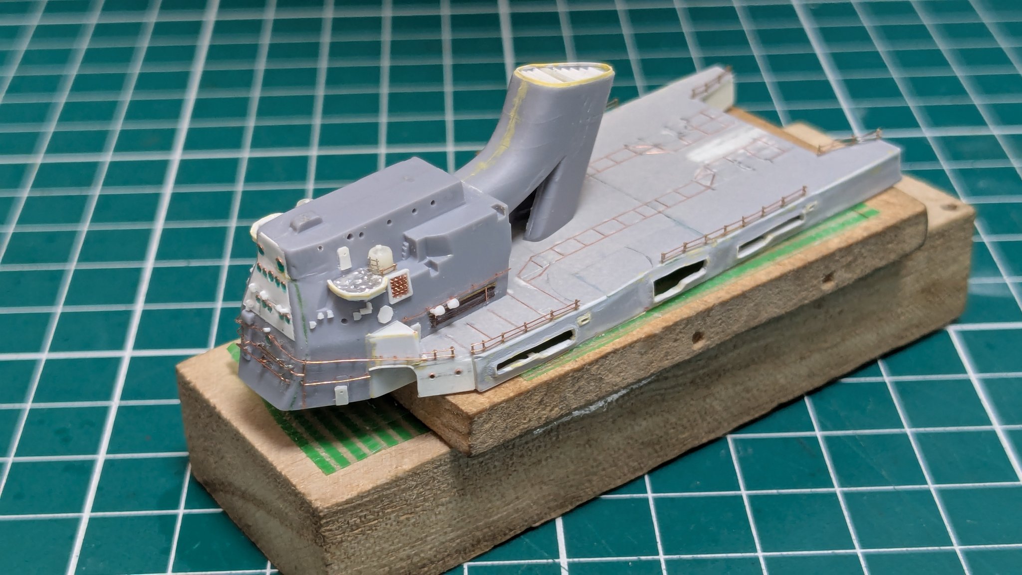 うーちゃん工廠【艦船模型むにも】（1/700高雄製作中） on X: 