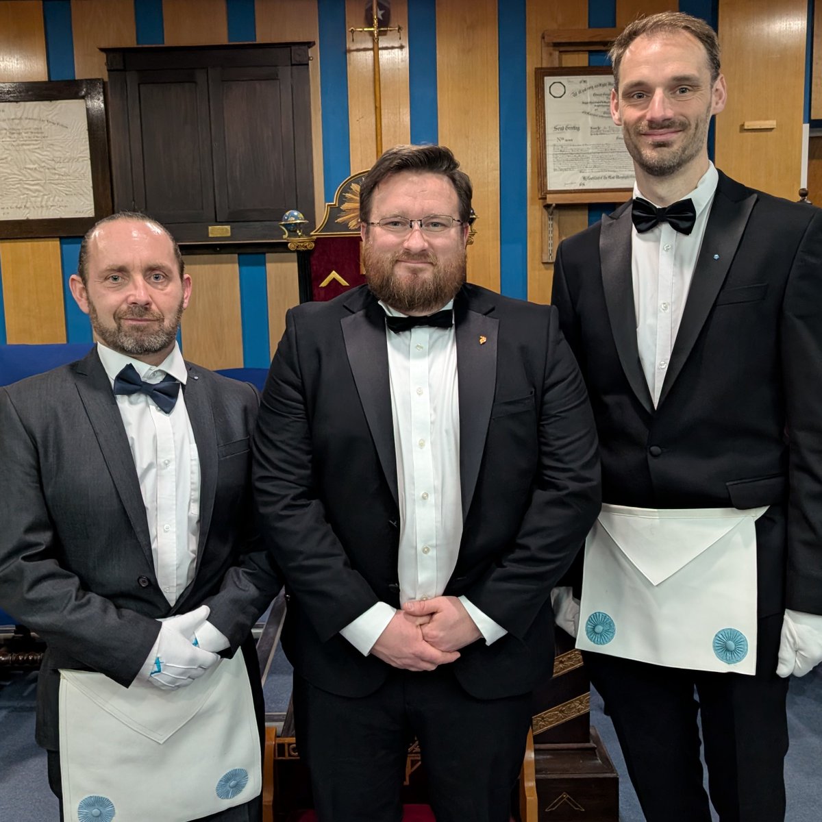 Members of George Duke of Kent Lodge No.8788 are looking forward to "ceasing refreshment and returning to labour" at our meeting in September at the newly decorated Swindon Masonic Centre.