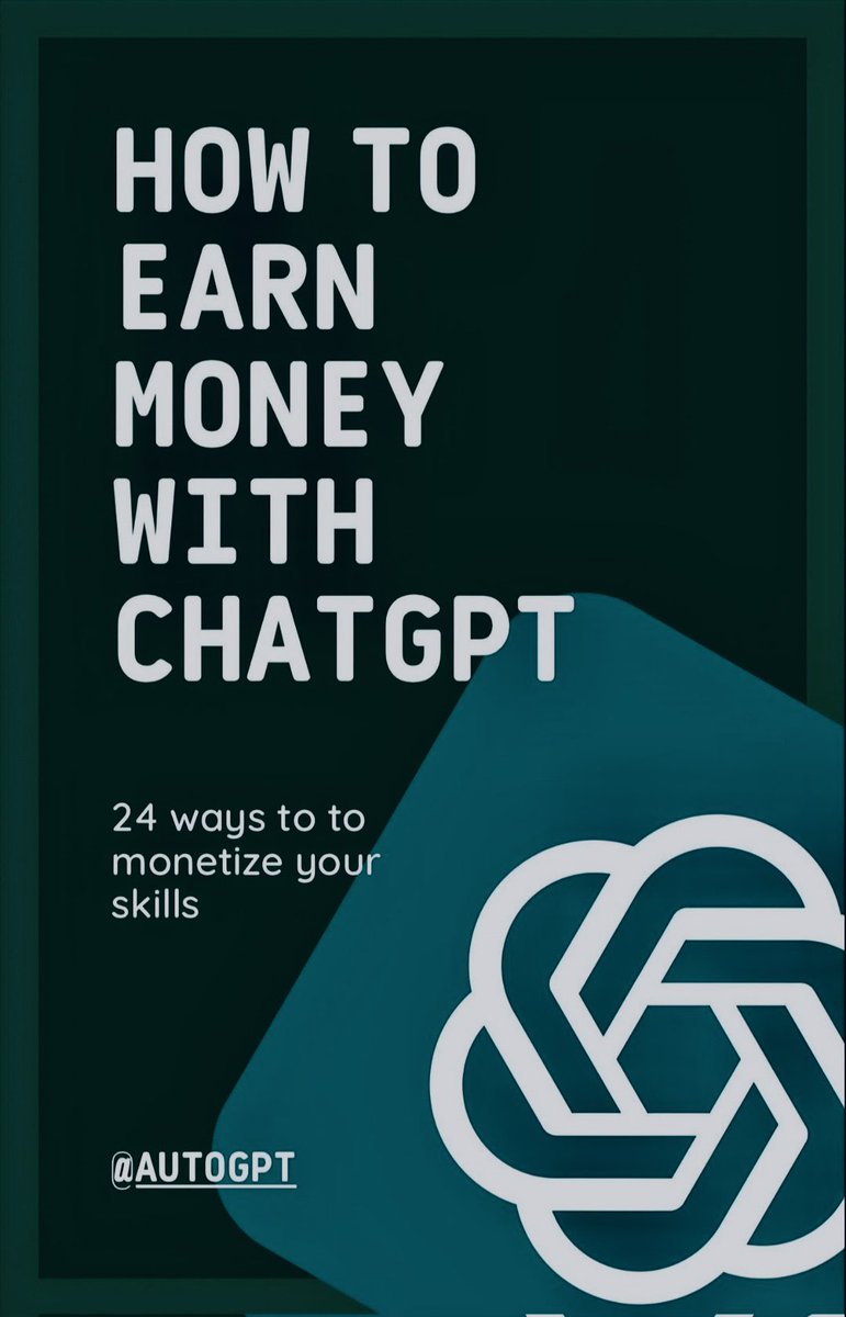 Niann_x's tweet image. Earn $400/Hour Using ChatGPT Prompts 💰🤖

I put together a guide with 24 powerful methods to help you earn up to $5,000/day using AI.

Normally $199 — but it’s FREE for the next 48 hours ⏳

What are you waiting for?

❤️ Like + 🔁 Repost
💬 Comment “Send”
Follow me so I can DM📩