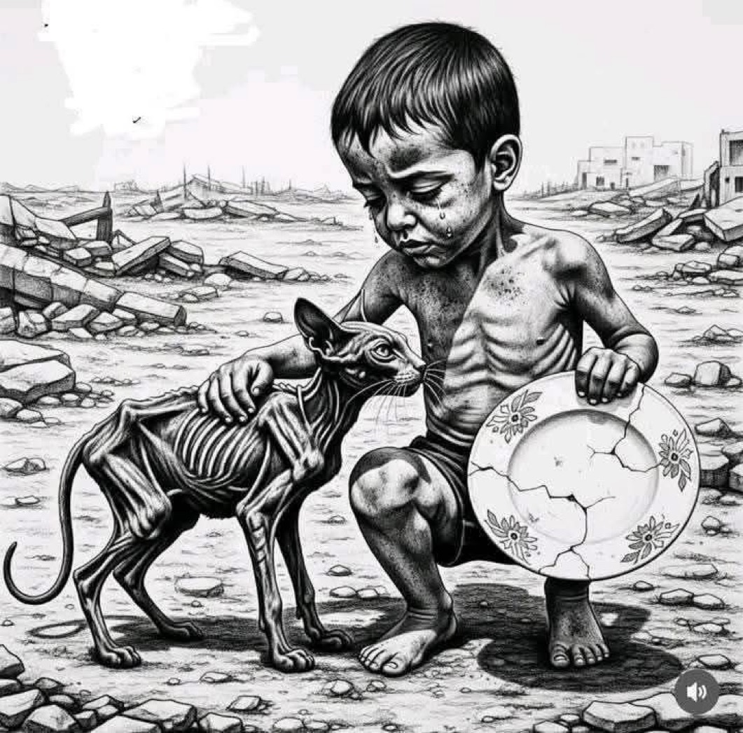 STARVATION IS BEING USED AS A WEAPON