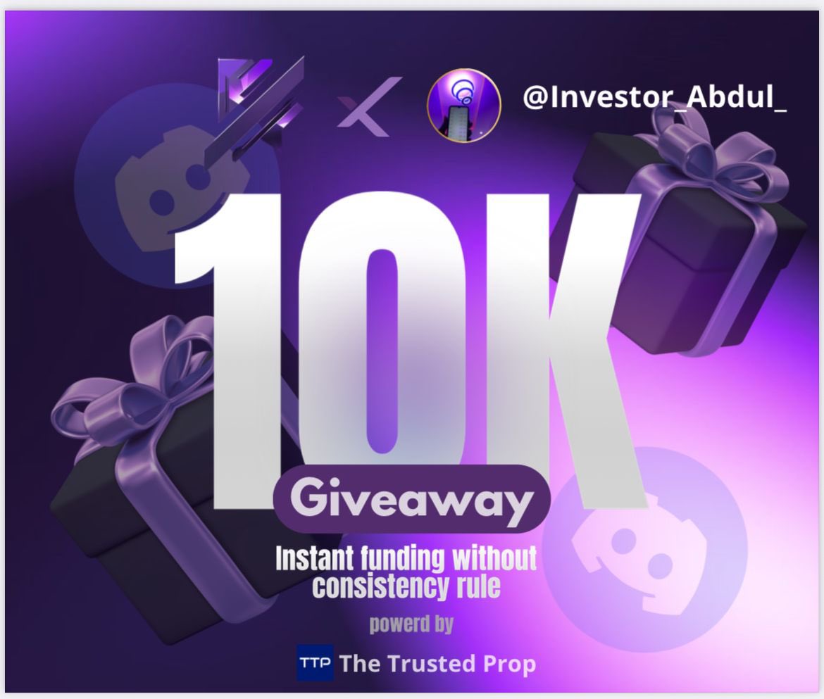 Investor_Abdul_๐๏ธ (@investor_abdul_) on Twitter photo ๐STOP SCROLLING๐
1X $10,000 INSTANT FUNDED ACCOUNT GIVEAWAY ๐
How to enter
Follow
<a href="/Investor_Abdul_/">Investor_Abdul_๐๏ธ</a>
<a href="/KriptCapital/">Kript Capital</a>
<a href="/mohd_taheer01/">Sufee GHOST๐ฆ
</a>
Also follow:-
<a href="/JABZ_FX/">JABZ TRADESโช๏ธ</a>
<a href="/JadeJMA1/">JadeJMA</a>
<a href="/Tradersdorm1/">๐ฃ๐ก๐๐๐๐ก๐ข๐๐๐ก๐</a>
<a href="/TrustyFx/">Maidala</a>
<a href="/WANTEDxFX/">Mini trader</a>
Like & Repost
Tag 3 Traders
Join our disco: discord.gg/WkG468pY ๐STOP SCROLLING๐
1X $10,000 INSTANT FUNDED ACCOUNT GIVEAWAY ๐
How to enter
Follow
<a href="/Investor_Abdul_/">Investor_Abdul_๐๏ธ</a>
<a href="/KriptCapital/">Kript Capital</a>
<a href="/mohd_taheer01/">Sufee GHOST๐ฆ
</a>
Also follow:-
<a href="/JABZ_FX/">JABZ TRADESโช๏ธ</a>
<a href="/JadeJMA1/">JadeJMA</a>
<a href="/Tradersdorm1/">๐ฃ๐ก๐๐๐๐ก๐ข๐๐๐ก๐</a>
<a href="/TrustyFx/">Maidala</a>
<a href="/WANTEDxFX/">Mini trader</a>
Like & Repost
Tag 3 Traders
Join our disco: discord.gg/WkG468pY
