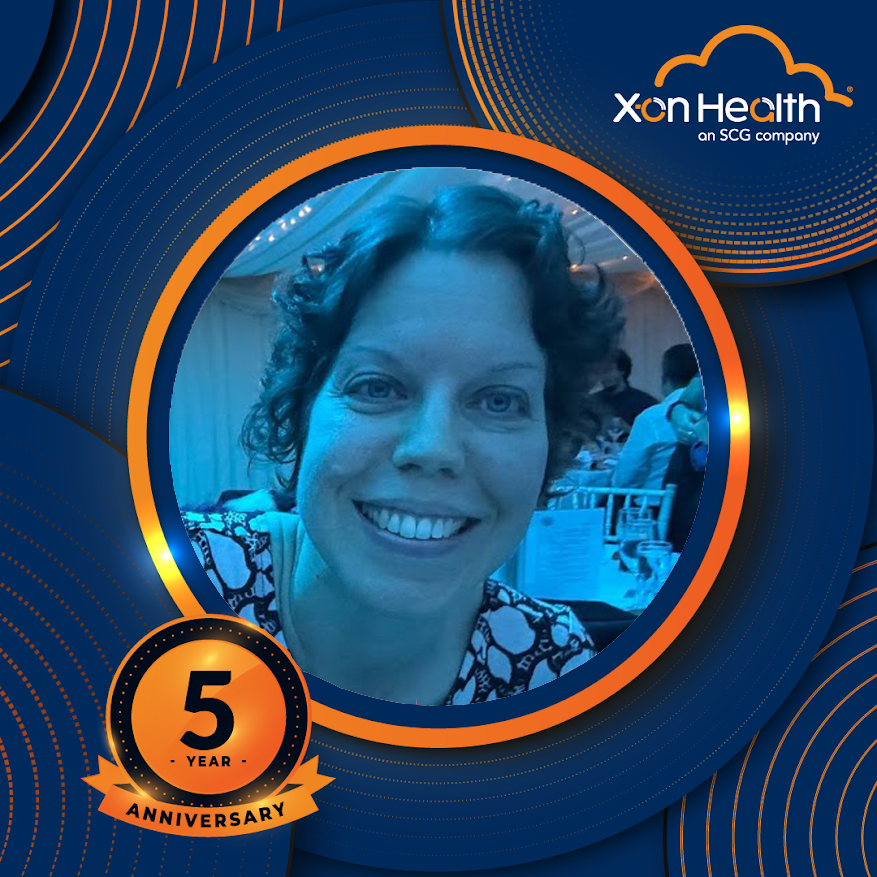 Today we’re celebrating a very special milestone – Fiona Purbrick’s 5-year anniversary with X-on Health!

Fiona, thank you for your unwavering professionalism, warmth, and sense of humour. You make our team better every day.

#TeamXon #WorkAnniversary #FiveYearsStrong