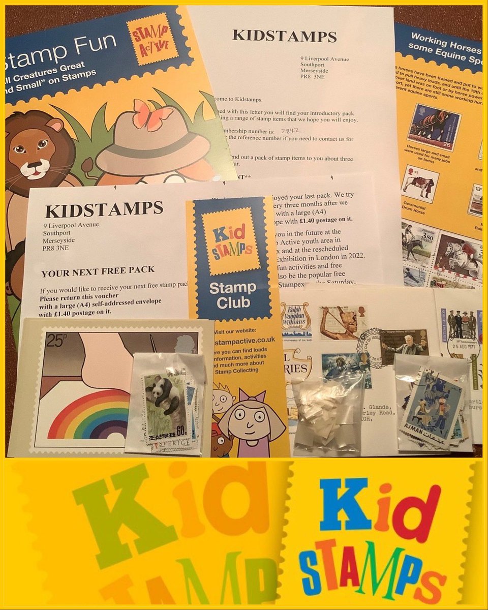 Kidstamps is growing! 💛

Kidstamps is a free postal club promoted by Youth Charity PTS Member Stamp Active Network, to encourage young stamp collectors in the UK who are interested in taking part in stamp collecting, competitions and quizzes etc. Anyone between the ages of 5 and