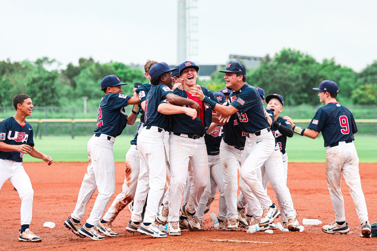 RECAP: CHAMPS! Team USA Wins Gold, Three-Peats as World Champions 🇺🇸🏆

📄: usabaseball.com/news/champs-te…