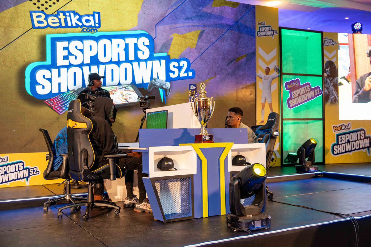 Its been a morning full of FC25 action on the big screens. Remember you can catch #BetikaEsportsShowdown live via youtube.com/live/2n_-e4JNd…. 🎮🔥