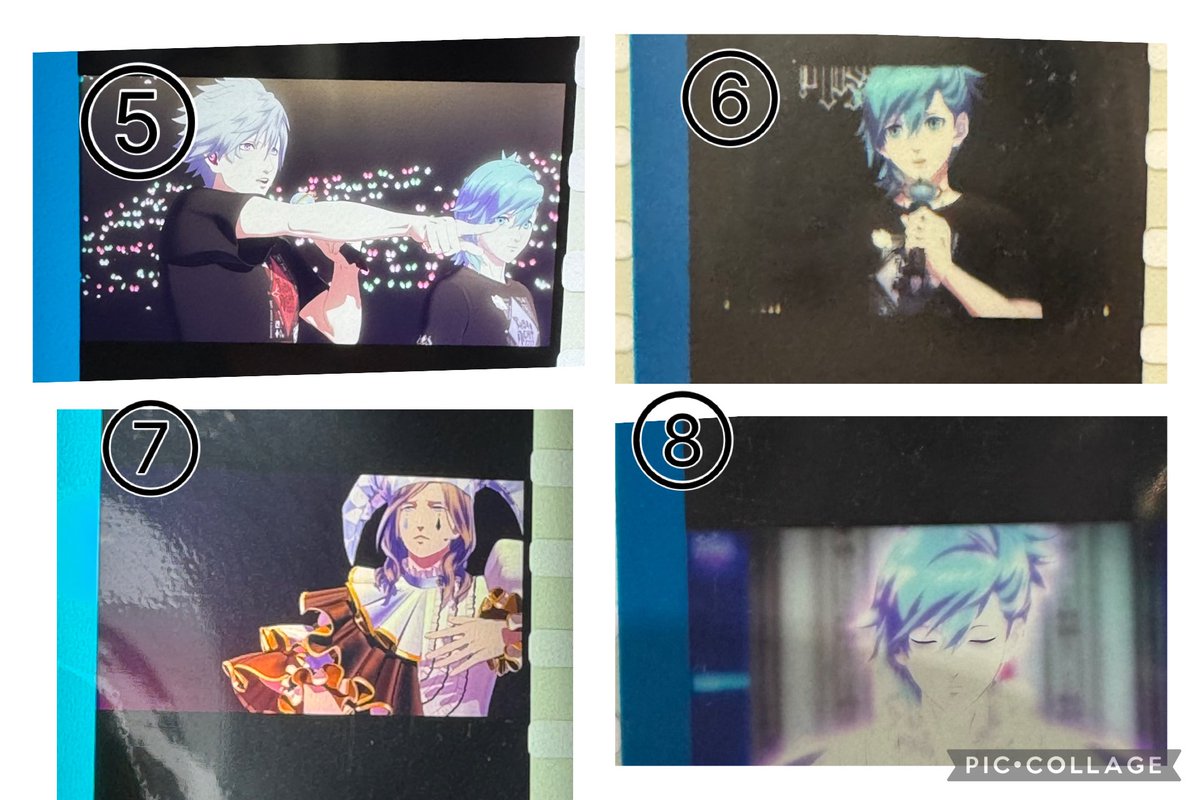 第二弾　h◾️10枚 10カ所　未開封　コマ　フイルム　うたプリ 入場者　特典 うたプリ タブナイ 入場者特典 7週目 コマフィルム 第2弾 カミュ ハ*ノ