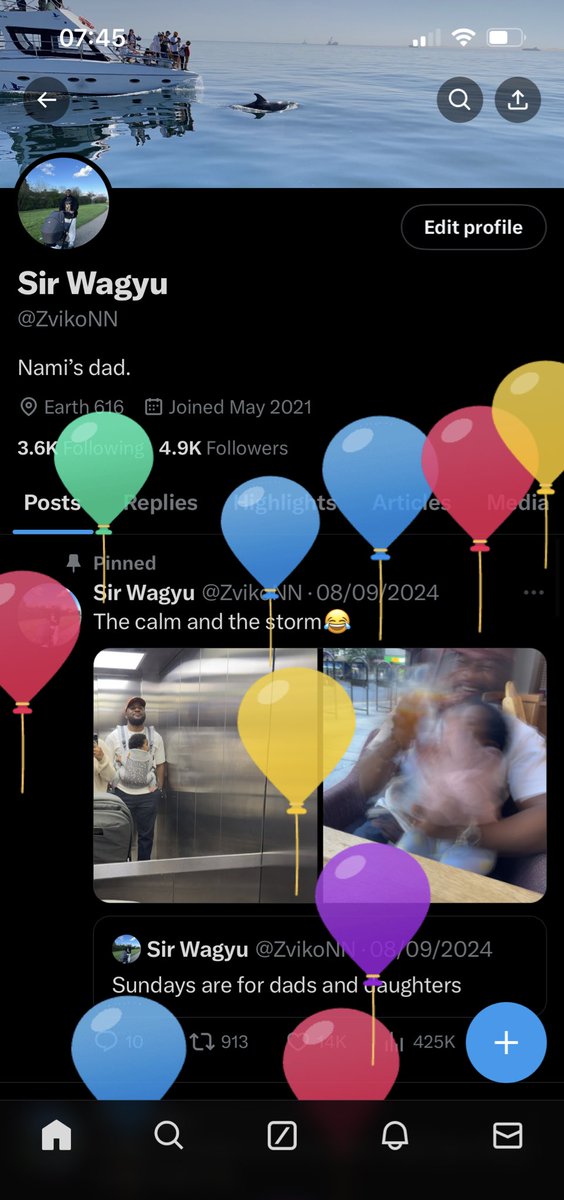 Couldn’t be more grateful for the life that I have been blessed with, here is to another year of growth, success, health and spending time with Nami🍾