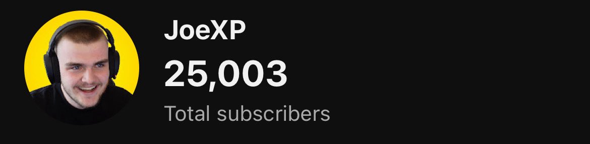 JoeXPyt's tweet image. THANKS SO MUCH FELLAS :)