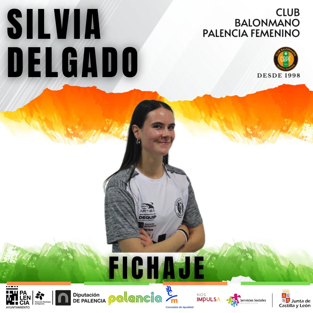 CBalonmanoPF's tweet photo. 𝐅𝐈𝐂𝐇𝐀𝐉𝐄 🚨✍️
🔸 SILVIA DELGADO se incorpora al @PalenciaTurismo en la próxima temporada.
¡BIENVENIDA 🧡💚! #CBPF https://t.co/owx7HjkotT