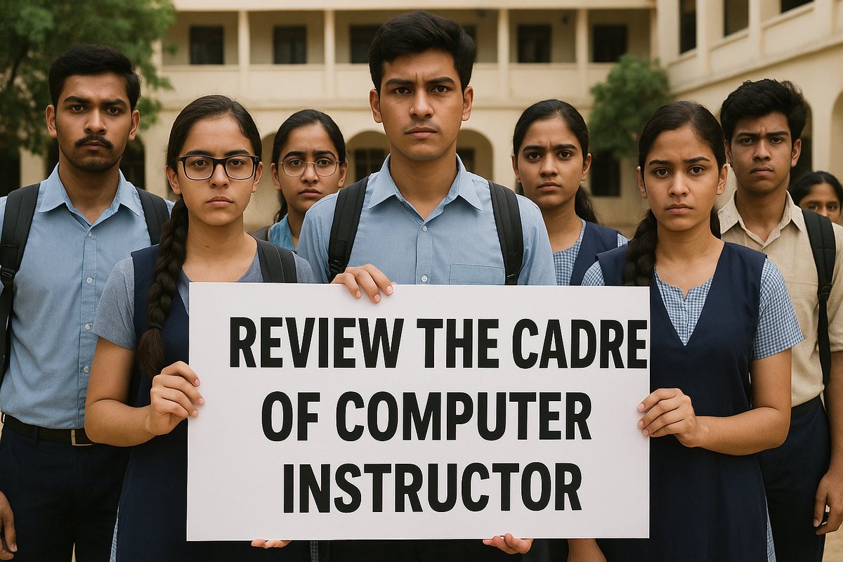 WhoShubhamSir's tweet image. 🛑Highly qualified Computer Instructors are being ignored.
🛑Injustice with BCI &amp;amp; SCI!
🛑No Cadre Review = No Career Growth!
#ReviewComputerInstructorCadre
#ComputerInstructor
@BhajanlalBjp
@Bhajanlalofc
@madandilawar
@KumariDiya
@ashokgehlot51
@RahulGandhi