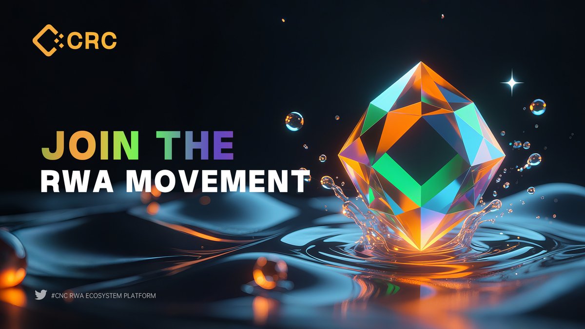 CRC is a global movement to unlock capital's true power through Real-World Assets. Bridging traditional finance and blockchain, CRC enables:
🔸 Borderless asset mobility
🔸 On-chain trust and compliance
🔸 Scalable infrastructure for global investors
This is the future of