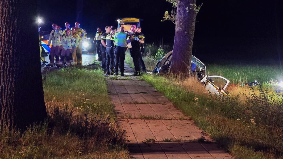 Drie personen gewond bij ernstig eenzijdig ongeval in Meddo