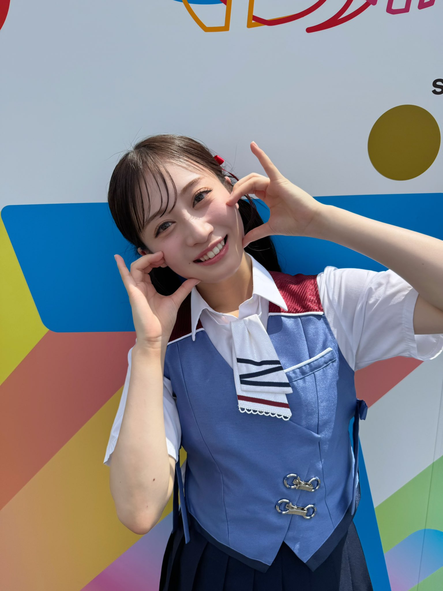 NMB48 川上千尋　チューストライク　直筆　0725 NMB48 川上千尋 チューストライク 直筆 生写真