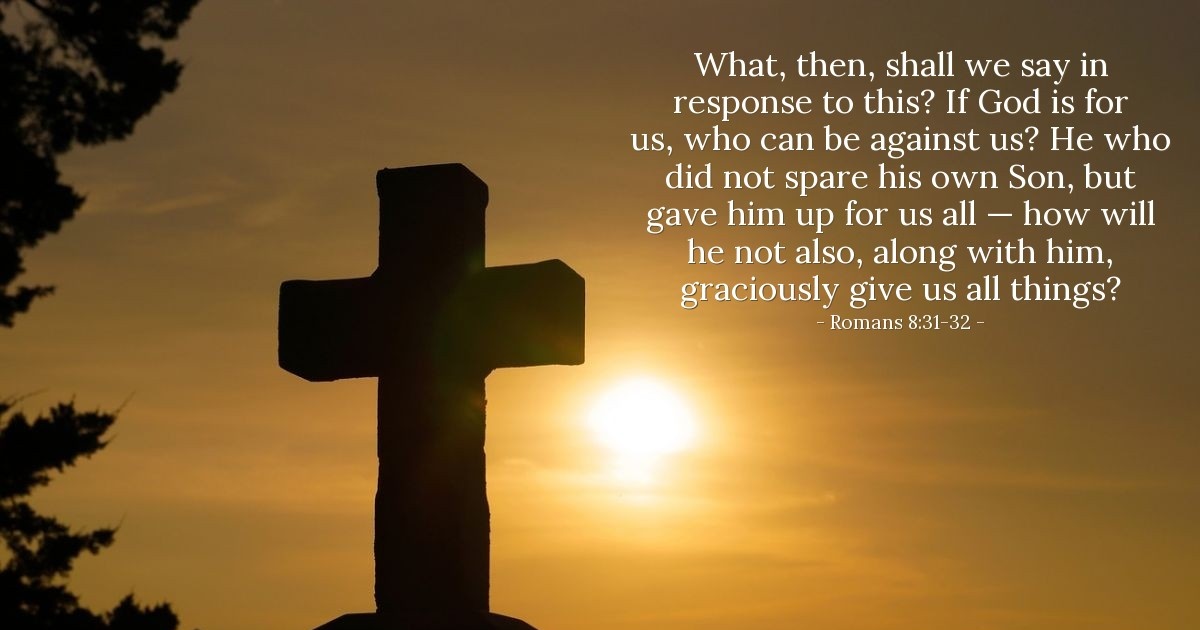 Verse Of The Day (@verseoftheday) on Twitter photo Verse of the Day - Romans 8:31-32 dlvr.it/TMGhlt Verse of the Day - Romans 8:31-32 dlvr.it/TMGhlt
