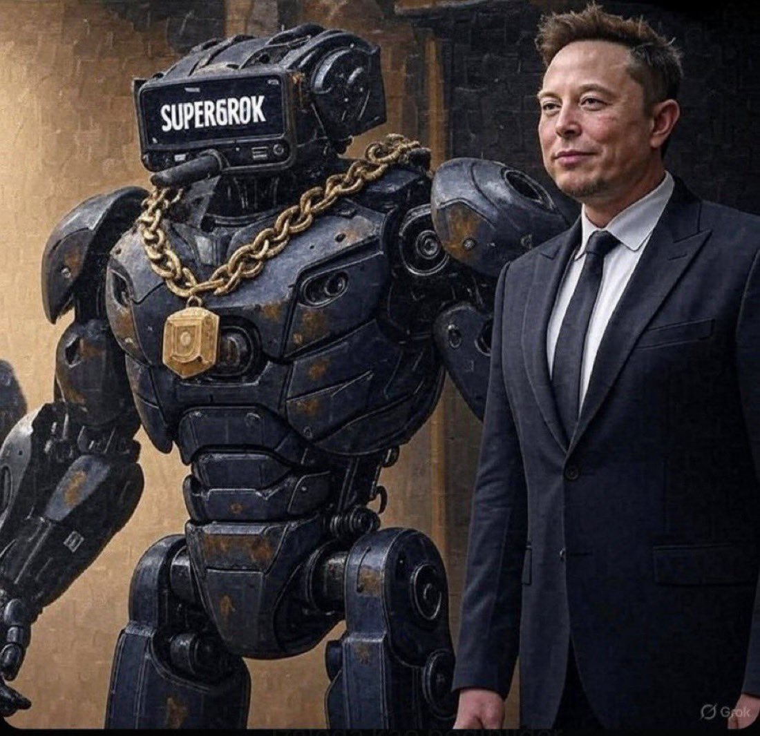 <a href="/elonmusk/">Elon Musk</a> <a href="/beffjezos/"></a> Elon, let’s grok it 🔥