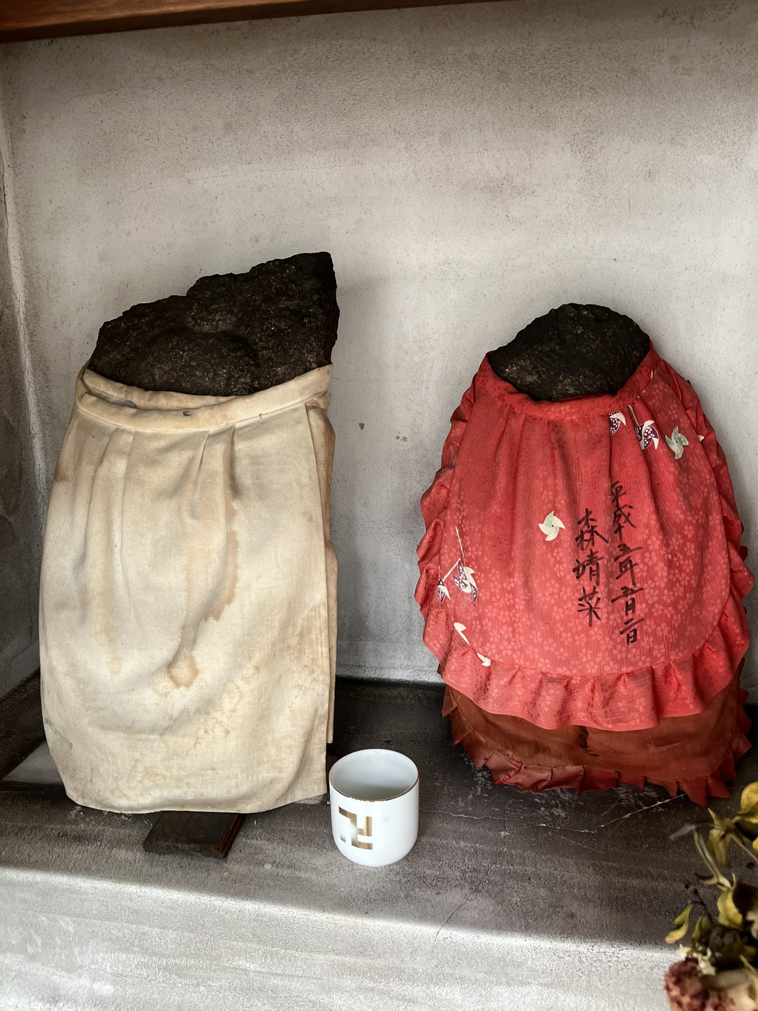 チェックお地蔵さん 特価商品】NOELAMOUR お地蔵さん 置物 ミニ 可愛い 御影石 お