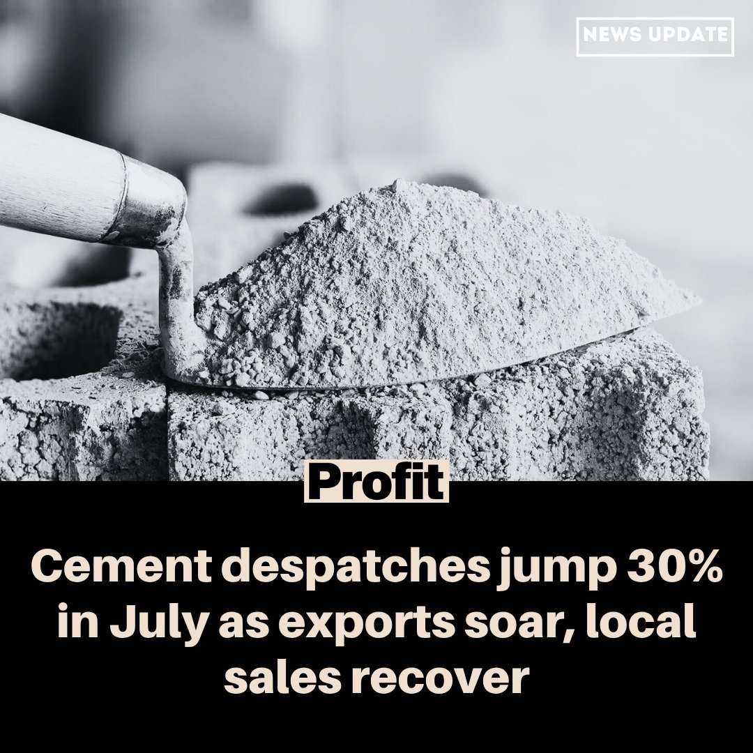 ZahidPSX's tweet photo. If cement demand continues to rise and macro conditions stabilize (like lower interest rates or improved FX reserves), cement stocks could outperform. Monitor quarterly earnings, export trends, and infrastructure related govt policies
Focus: #LUCK #DGKC #FCCL #KOHC #MLCF #CHCC https://t.co/7VQoMxjxLC