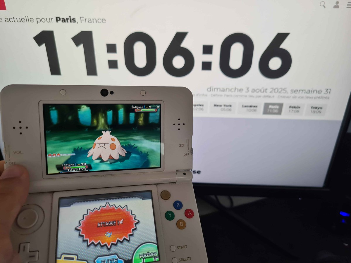 Kikiitendo's tweet photo. Balignon shiny obtenu sur Pokémon Saphir Alpha sur la phase 6 de Parecool en seulement 461 rencontres ! C'est parti pour la phase 7 !
#SHLCUP3 https://t.co/5FVwBXsGSH