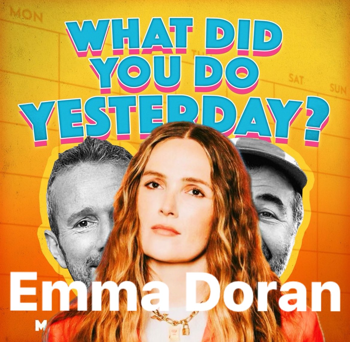 A real beaut of a yesterday with Irish comedian and lover of vapes, Emma Doran. Listen here: podcasts.apple.com/ie/podcast/wha…
