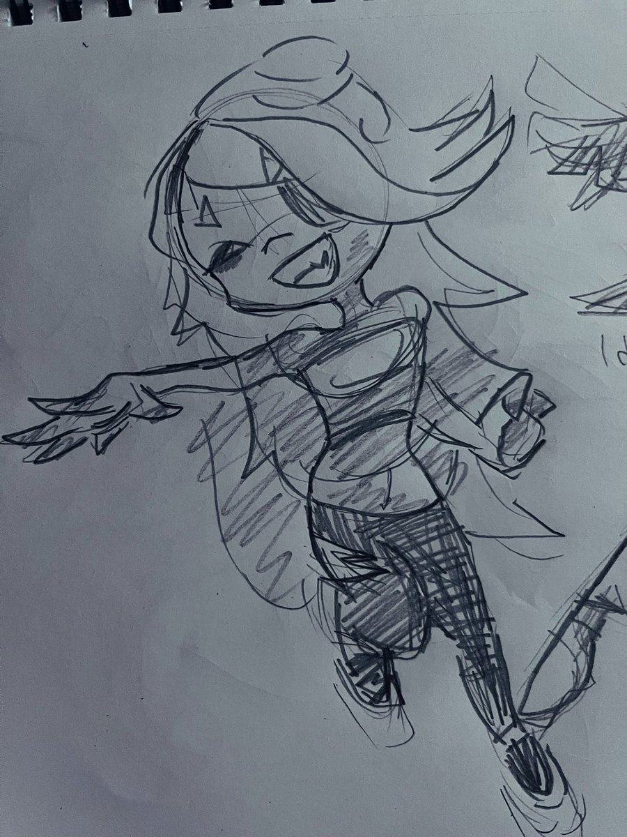 spiderwydd's tweet photo. using shiv as a ref and then turning that ref into what i think she looks like (if that even makes sense)

#shiversplatoon #splatoon https://t.co/RNnyKCCNXu