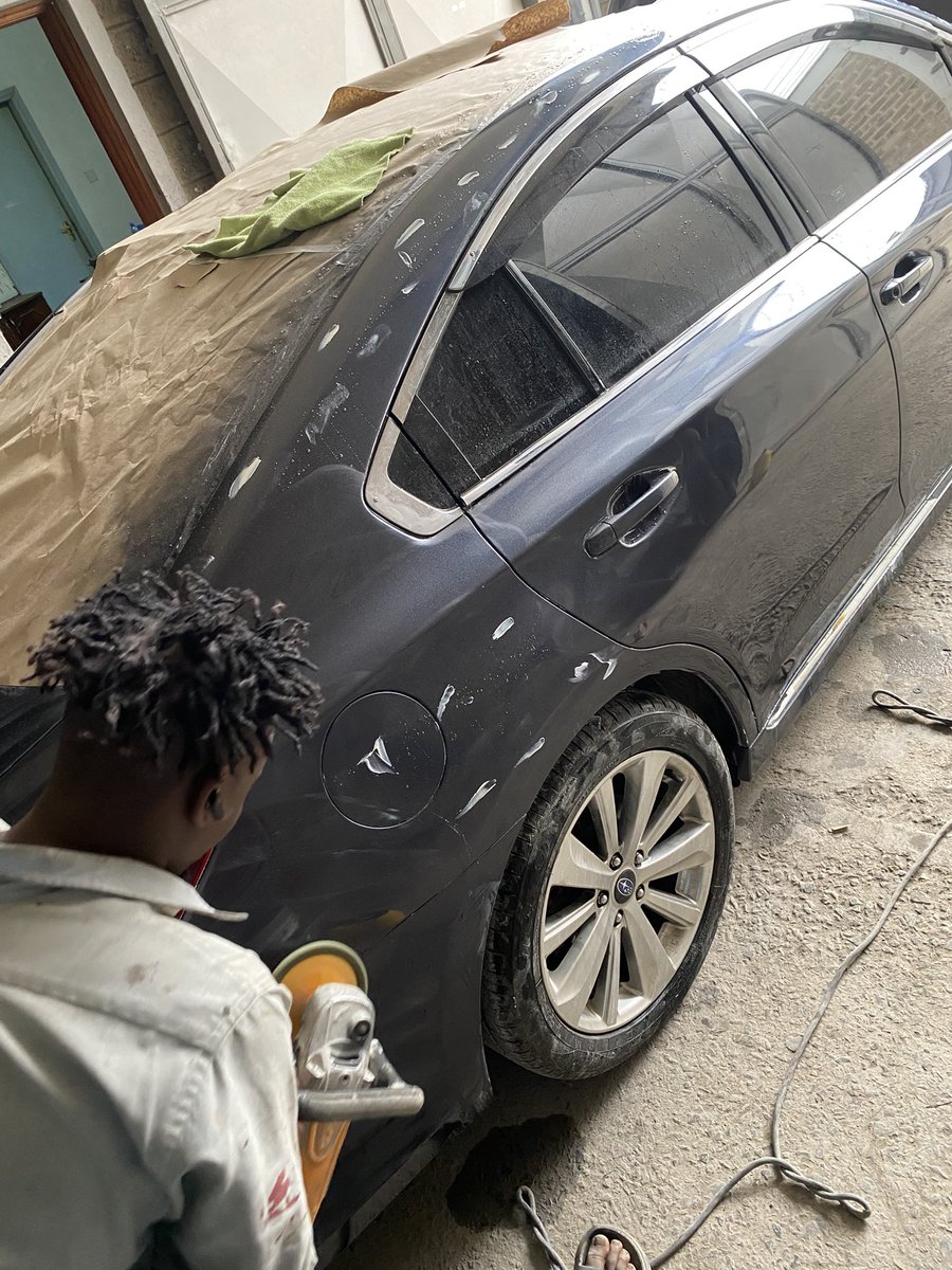 brokensuit44's tweet image. I dropped by @FPSAutoNrb to check on a project due today.  

This was an entire right hand side + bumpers repair and respray finished in code 61k. We are now on the final touches.

We now have slots and you are most welcome to make your bookings for body repairs and resprays.