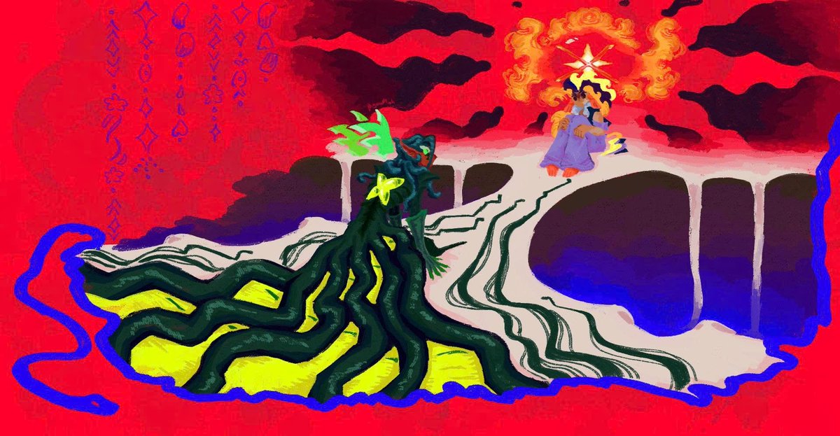 #abysseel 🐙⚡🐙 #abyssmonarchcookie 🐙 #electriceelcookie ⚡

Abyss thinks eel's stuck in this with them but actually they're stuck with eel