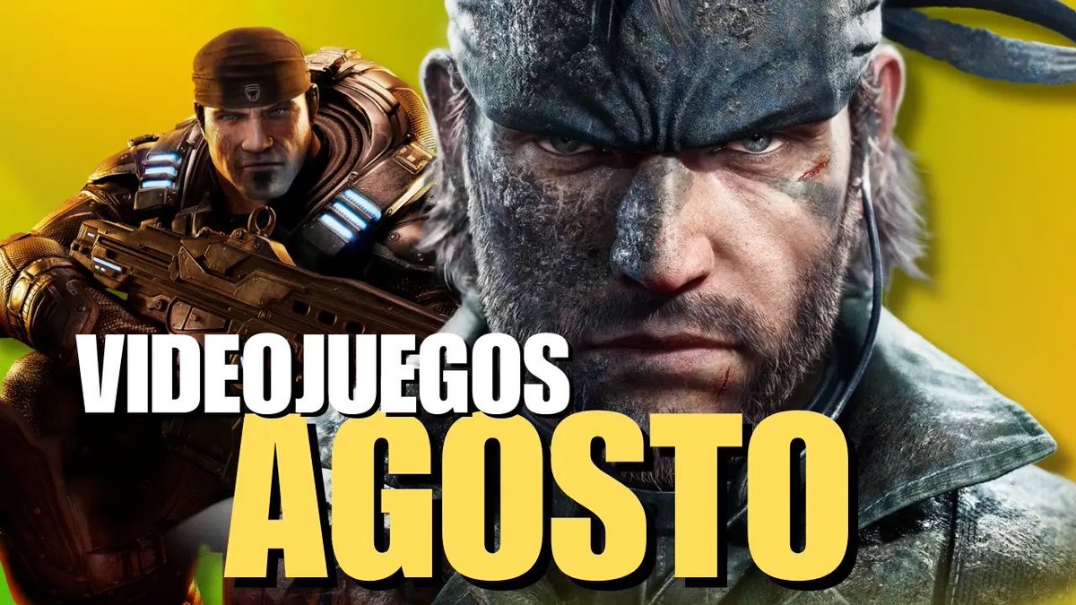 Metal Gear, Mafia, Gears of War…. El mes de agosto viene cargado de lanzamientos

⬇️ Aquí todo lo que llega a tiendas este mes 

areajugones.sport.es/videojuegos/lo…