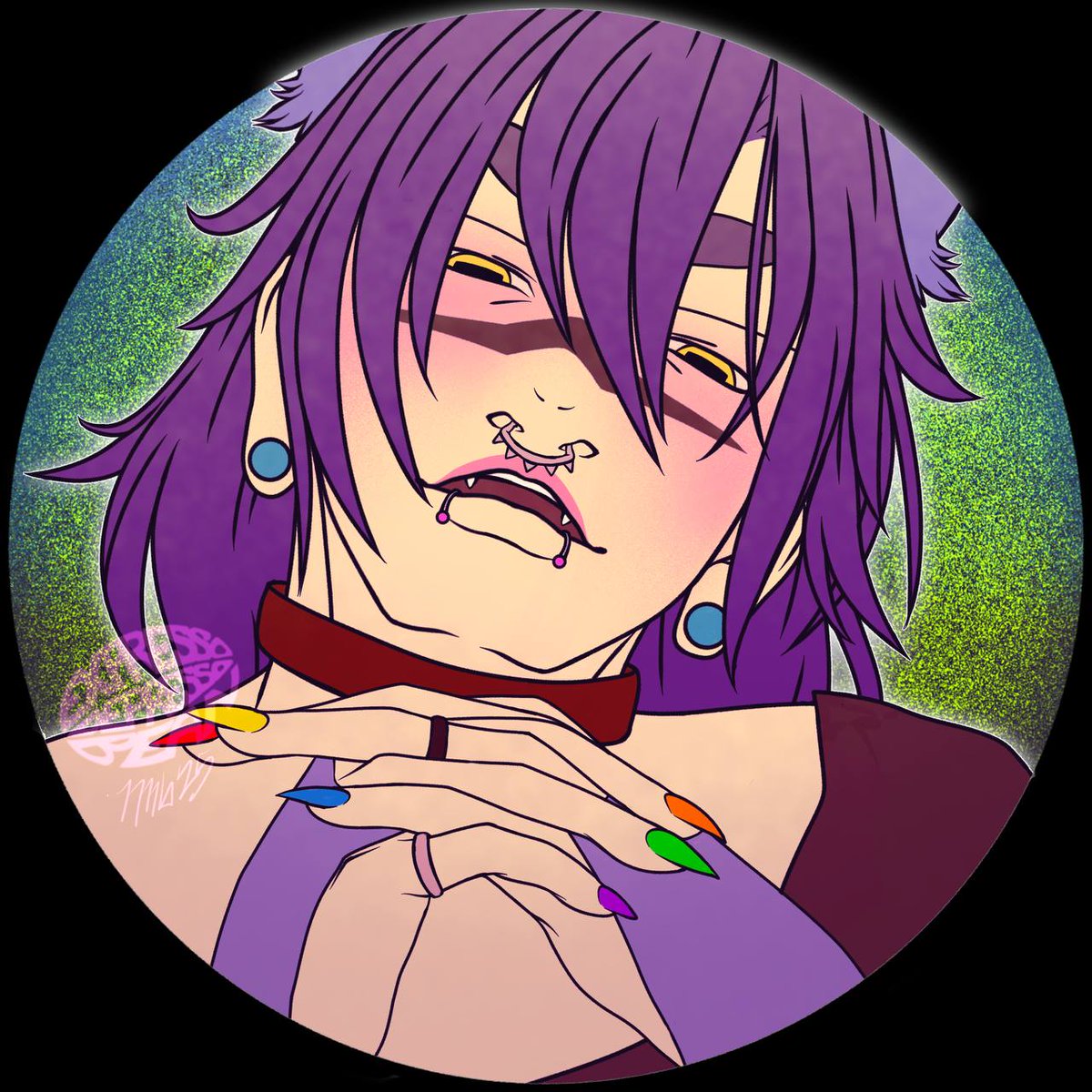 expdepressobean's tweet photo. New Bean icon 💜 https://t.co/kgyrezl7oA