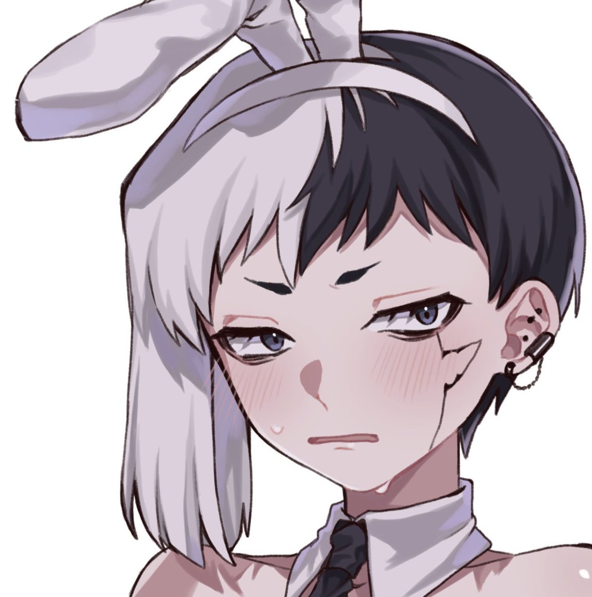 顔だけ