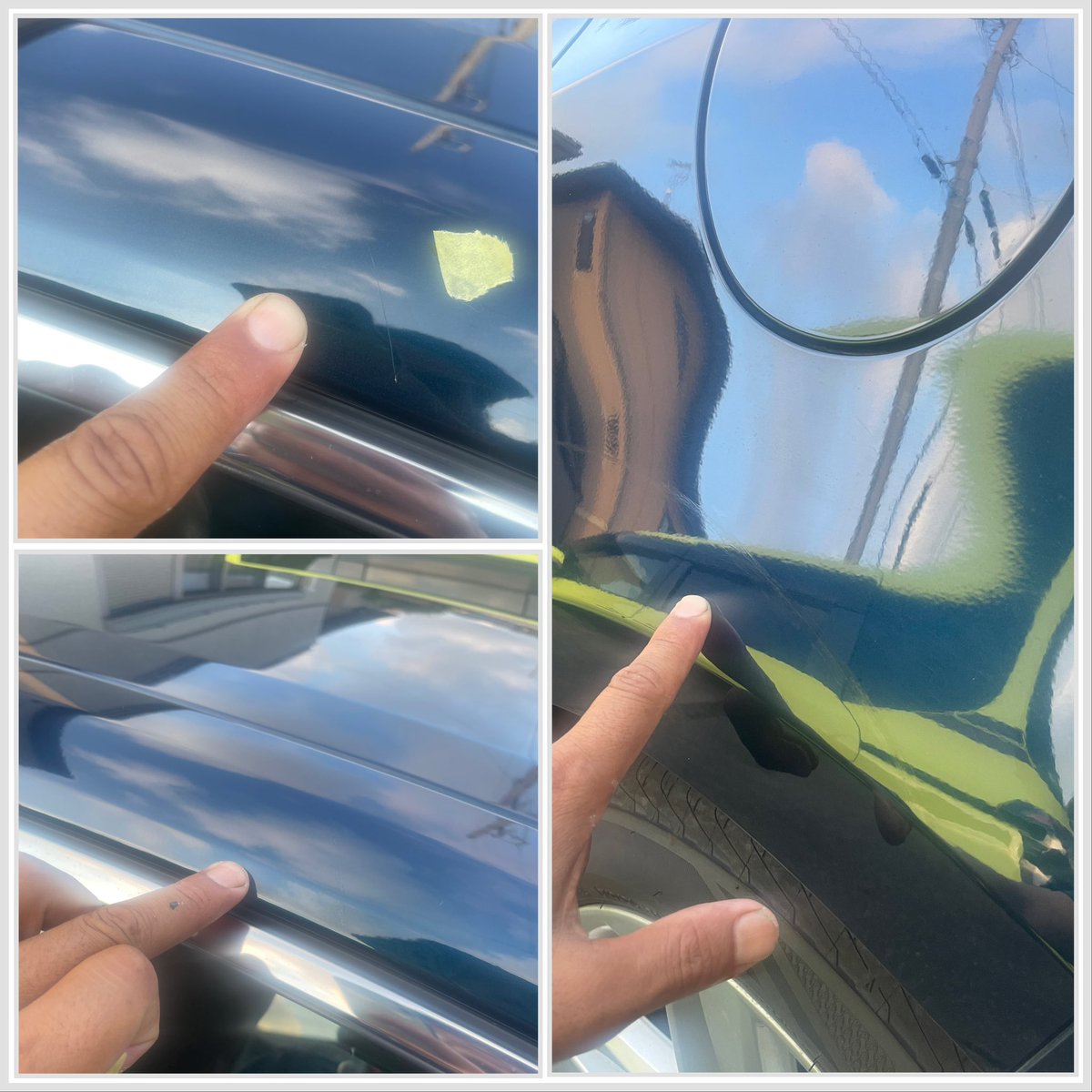 車についた小傷をタッチペンで塗った
薄め液で整えたモデリング筆で何度もなぞり硬いスポンジで削る。
擦った様な傷はどうしても出来るからな。
完璧じゃなくても良いのだよ。