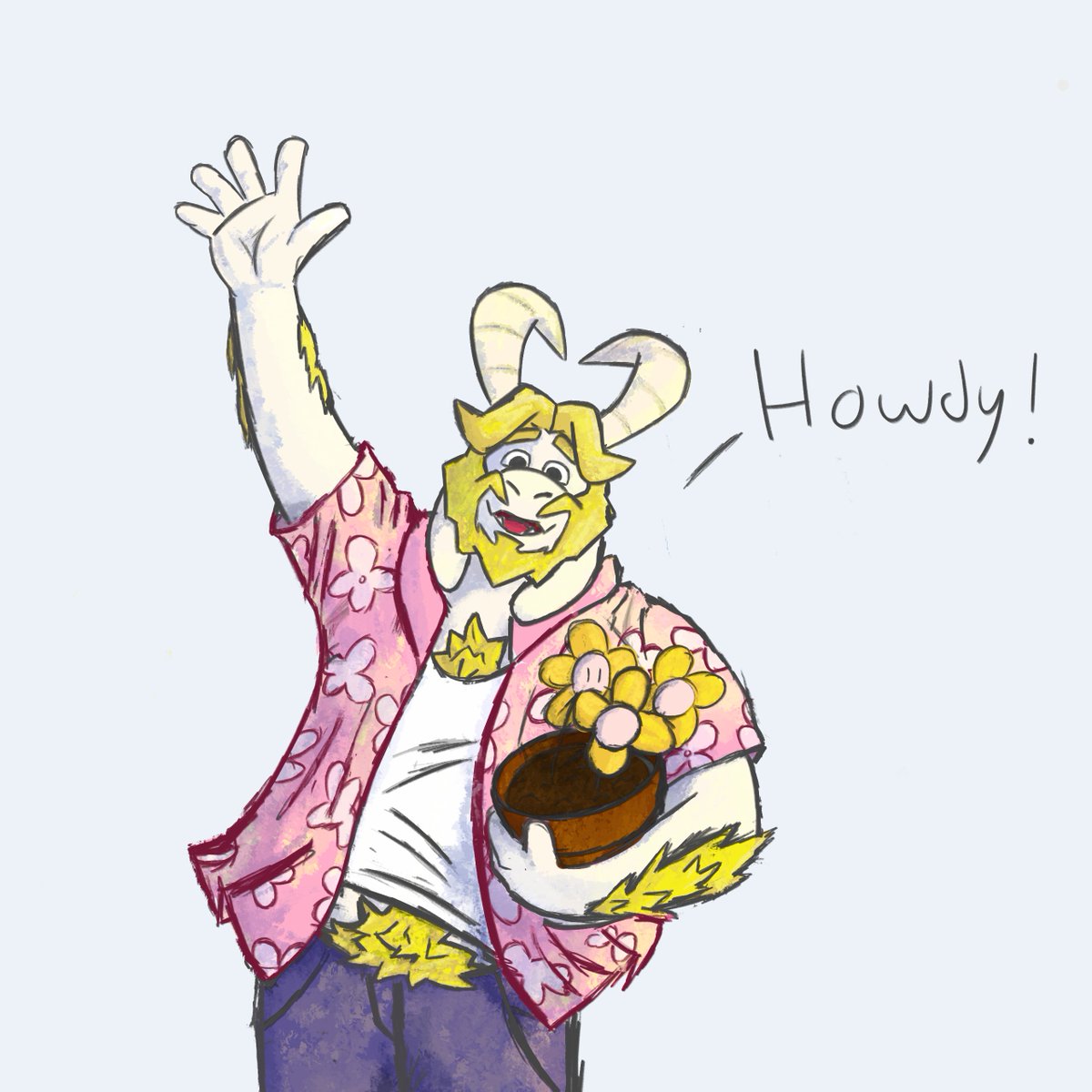 Drew Asgore from Undertale/Deltarune! 

#undertale #deltarune