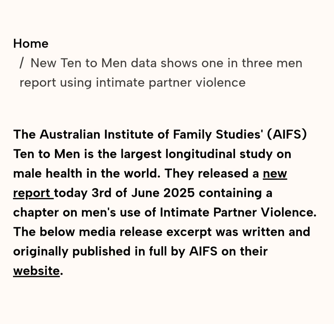 Meanwhile 1/3 of men admit to violently abusing their partners in the largest study of its kind in the world 🤔
