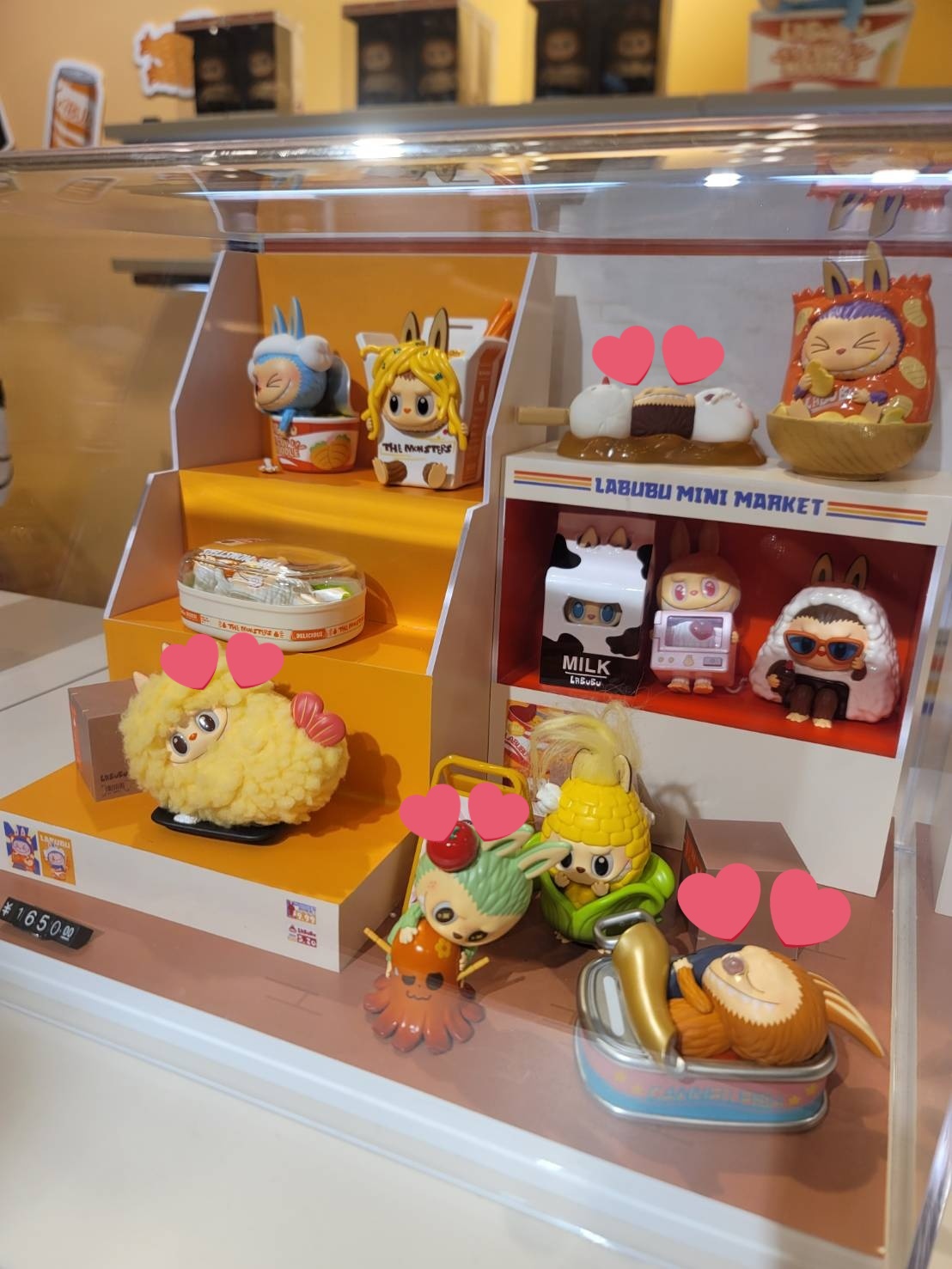 【正規品】THE MONSTERS WackyMart×4／ラブブ AUTHENTIC) THE MONSTERS WACKY MART SERIES FIGURES HOT CUTE
