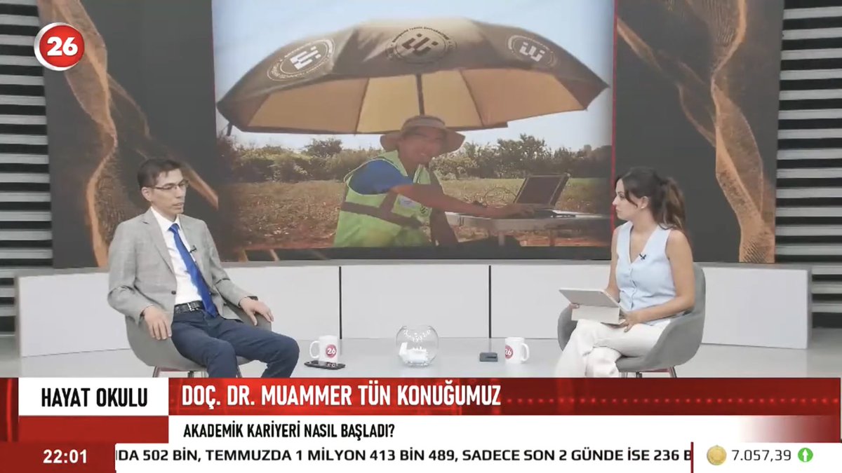 📺 Kanal 26’da “Hayat Okulu” programına konuk oldum.
🎙️Hayatımda iz bırakan anılar, hayatıma yön veren yaşanmışlıklar… 

📺 Kanal 26 | Jülide Aykut ile Hayat Okulu 
🗓️ 2 Ağustos 2025-Cumartesi
⏰ 21:30 
▶️ İzlemek için: youtube.com/live/Gffb_MMfj…

<a href="/kanal_26/">Kanal 26</a>
