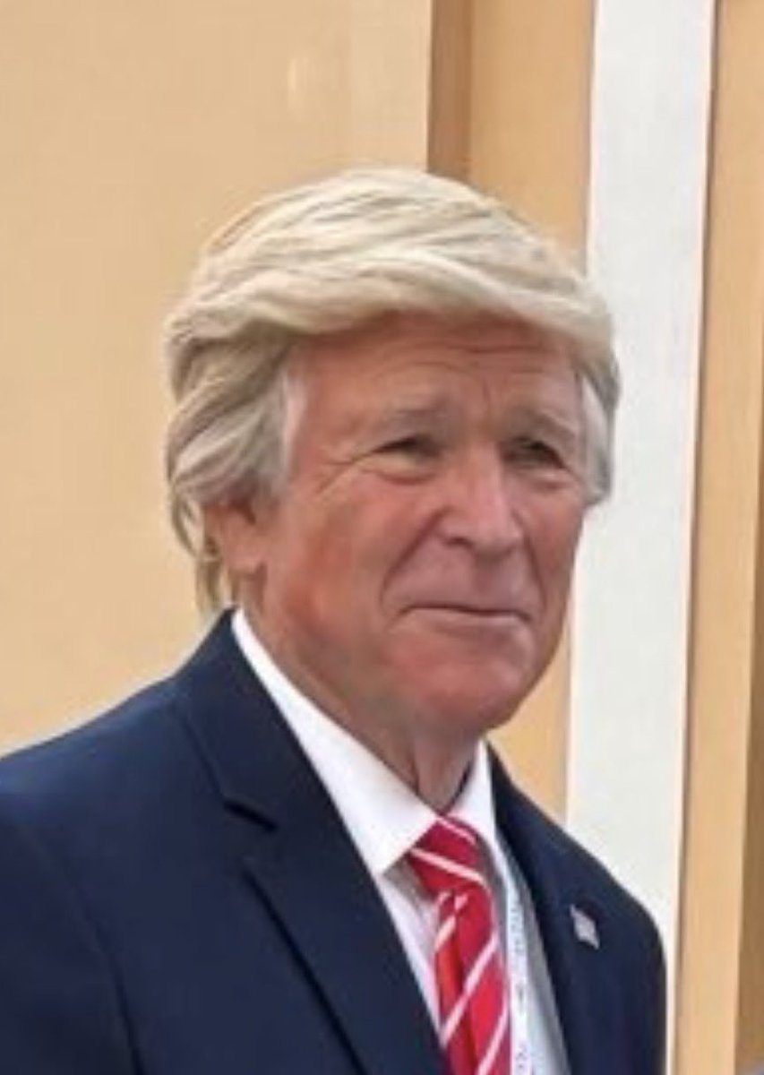 Everything else aside, I have been laughing for a solid 10 mins over this fella who looks like George W. Bush in a Trump wig.