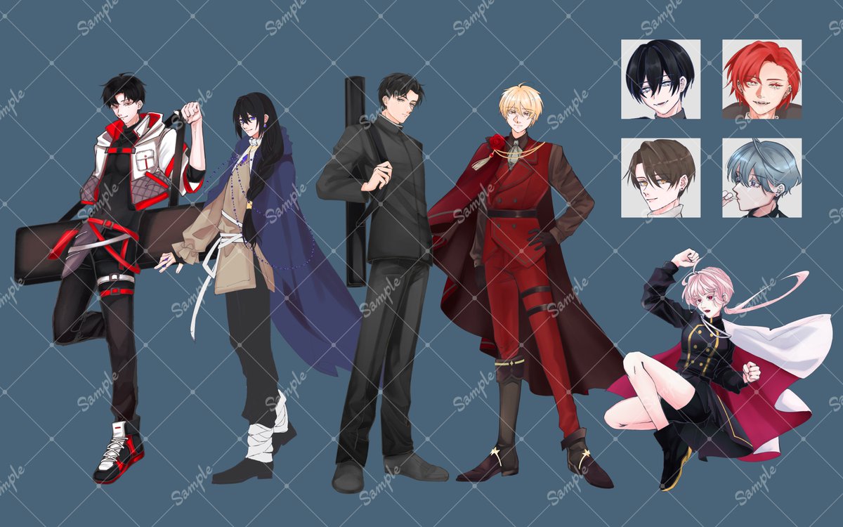 TRPG用の全身立ち絵プレゼント企画やります‼️どんどんぱふぱふ〜‼️

応募方法:このポストをRP 
締切:8/5 23:59
当選人数:ひとり (あたるってぃー使います)
納期は9月中、応相談！

立ち絵さんぷる↓