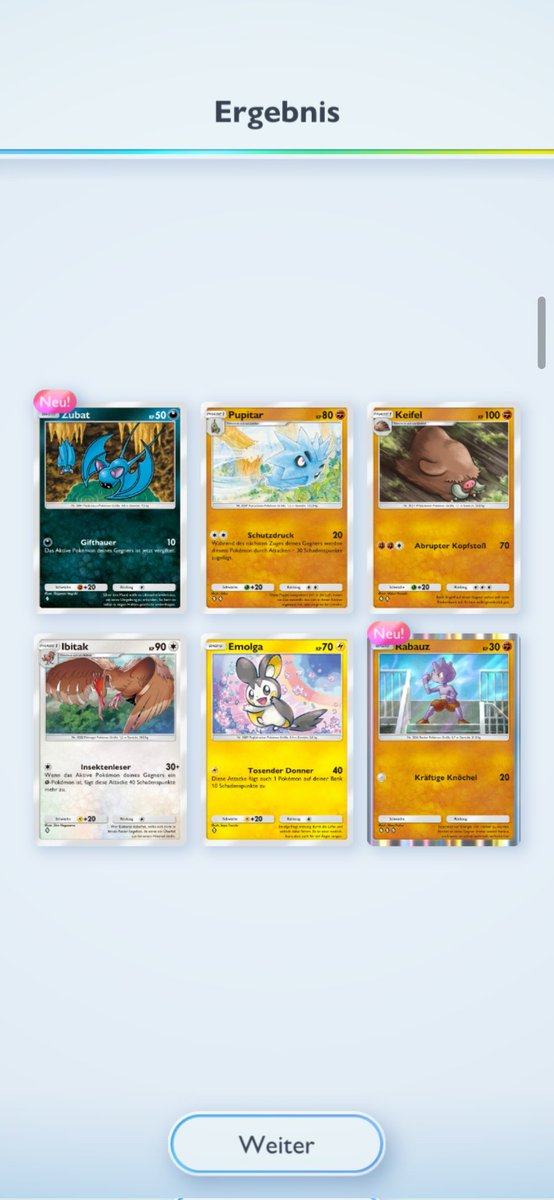 Since when can we get 6 cards in #PokemonTCGPocket?
<a href="/PokemonTCGP/">Pokémon TCG Pocket</a>