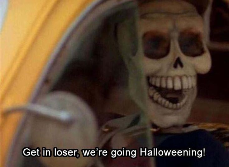 Get in loser! 😁🎃