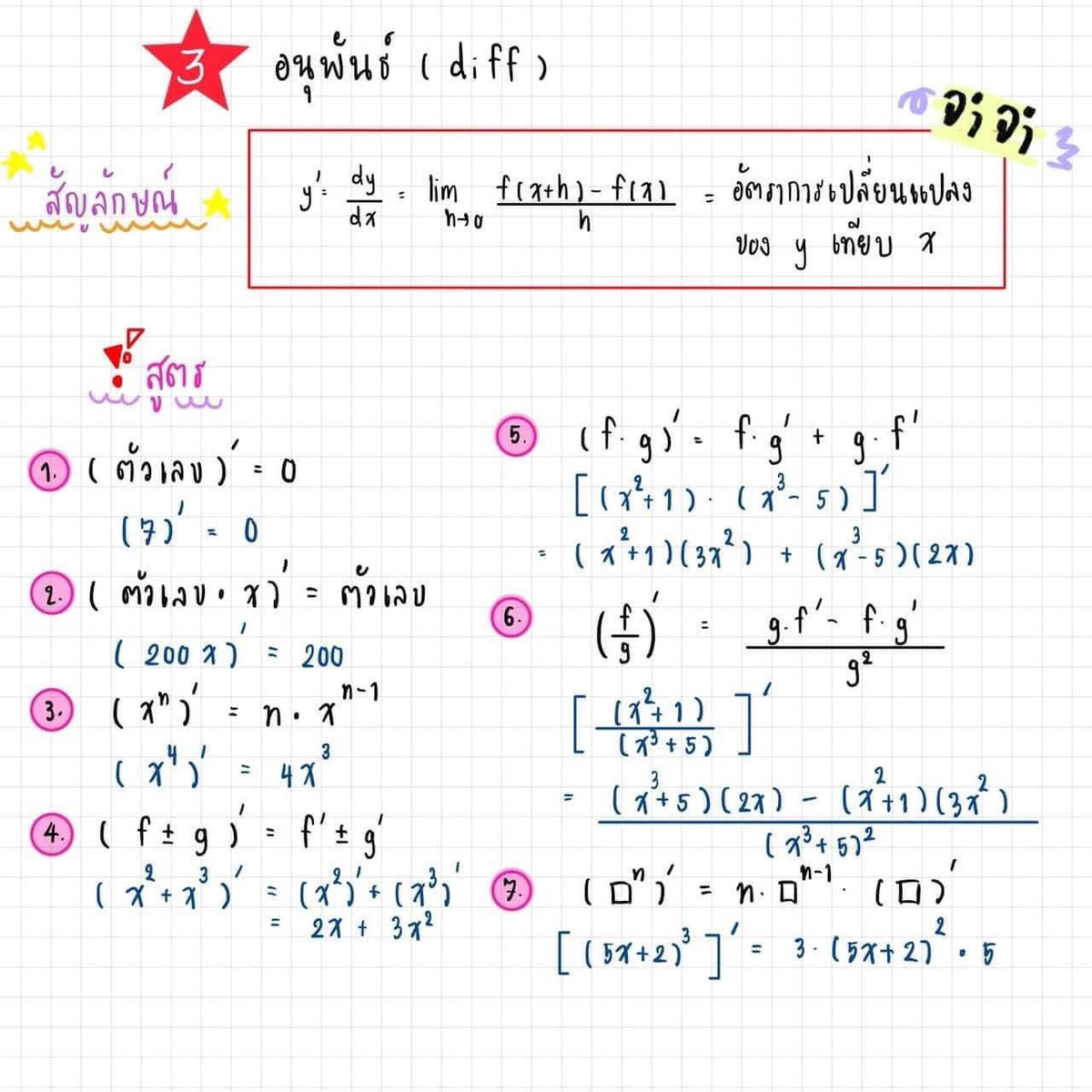 4 พื้นฐาน “แคลคูลัส” 
ที่ ม.6 ต้องรู้‼️

#แคลคูลัส