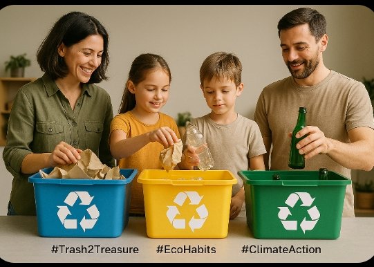 Poor waste storage hurts the planet.
But proper sorting and keeping? It protects, recycles, and restores.

🧹 Sort it. ♻️ Store it. 🌍 Save it. And get rewarded.

#Trash2Treasure #EcoHabits #ClimateAction
#SDG #CleanerLagos