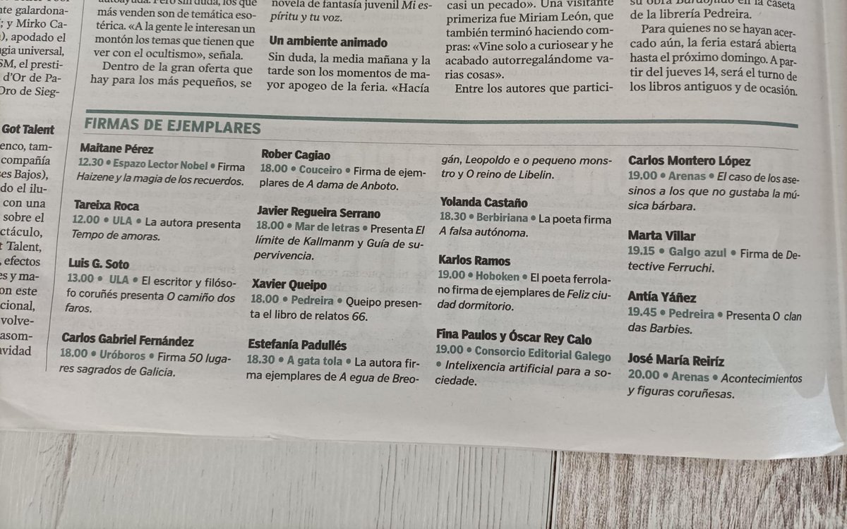 Nos vemos hoy a las 19 h.