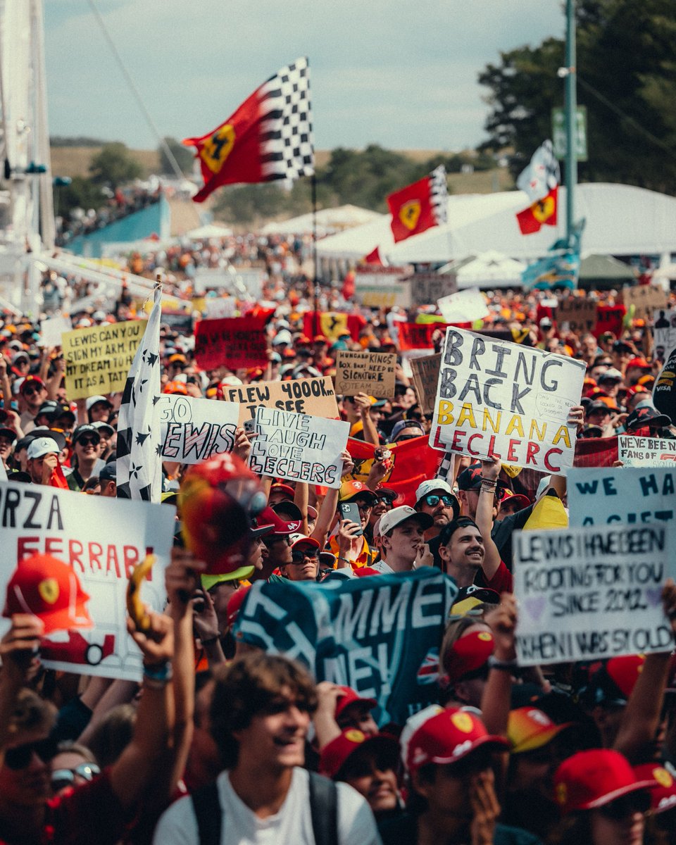 ScuderiaFerrari's tweet image. Fan creativity: 💯