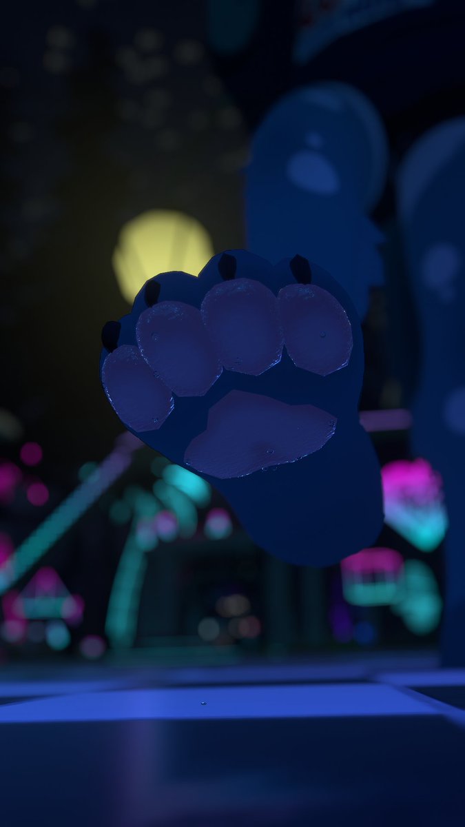 Oh and here's some paw shots for you nerds c: