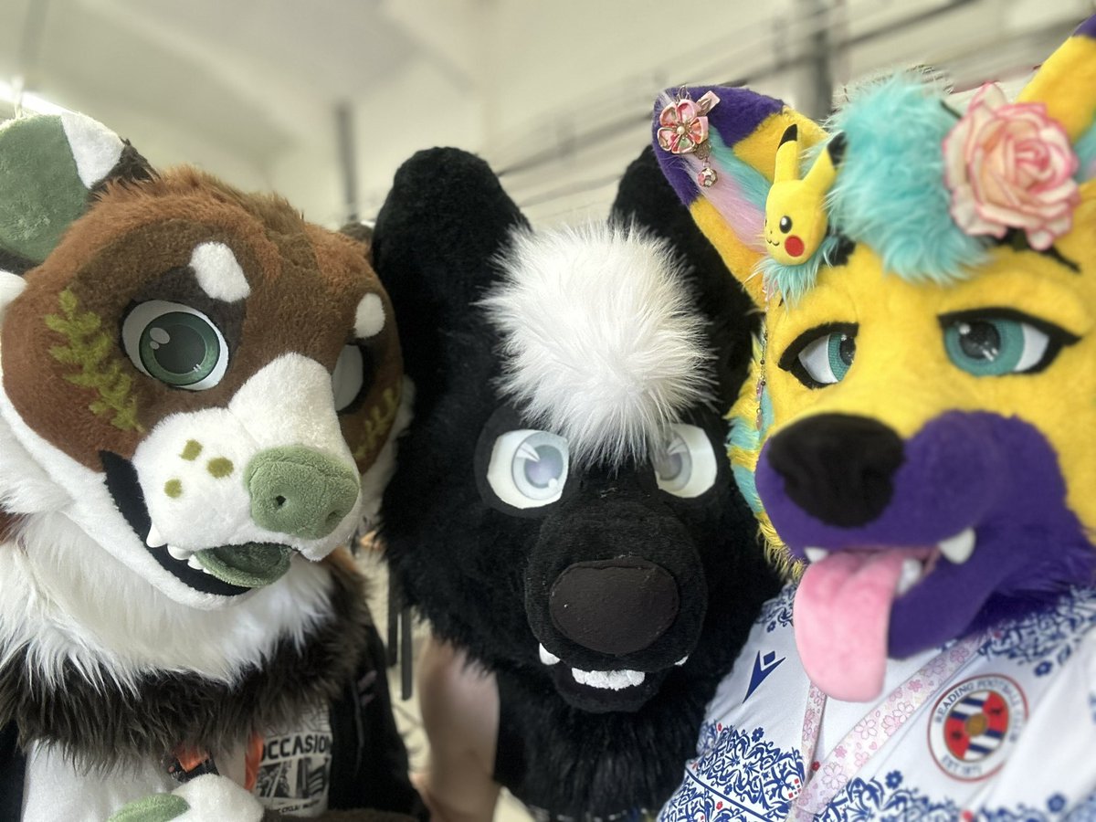 🌸💛Blazen💜🌸 🔜 CFz#787 (@blazentigerfolf) on Twitter photo Today’s the day for the <a href="/BerkshireFurs/">BerkshireFurs</a> Summer Party 😁🙌🏼
Can’t wait to dance the night away surrounded by amazing friends 💜💛
🌿: <a href="/sylvixferret/">Sylvix</a>
🐺: <a href="/Zevaflare/">Zev</a>
🪡: <a href="/HouseOfCardsFur/">♠️ House Of Cards Fursuits ♠️</a> Today’s the day for the <a href="/BerkshireFurs/">BerkshireFurs</a> Summer Party 😁🙌🏼
Can’t wait to dance the night away surrounded by amazing friends 💜💛
🌿: <a href="/sylvixferret/">Sylvix</a>
🐺: <a href="/Zevaflare/">Zev</a>
🪡: <a href="/HouseOfCardsFur/">♠️ House Of Cards Fursuits ♠️</a>
