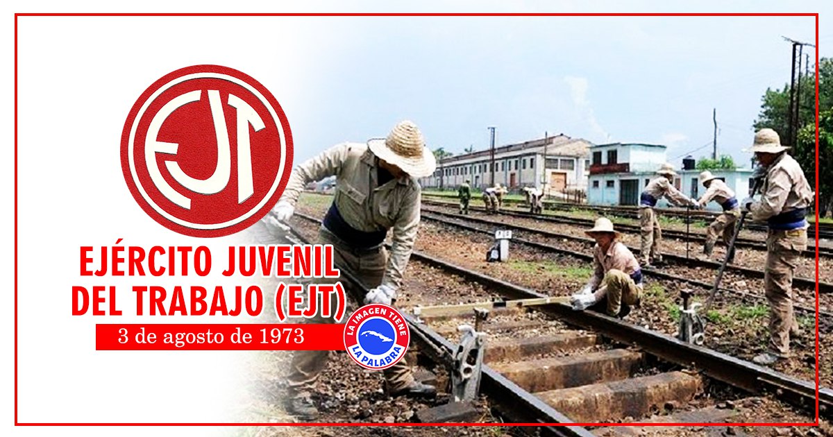 El Ejército Juvenil del Trabajo Siempre Junto a Nuestro Pueblo, puntales en la Producción y la Defensa.
#EJTCuba
#DeZurdaTeam_ 🤝🐲